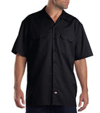 Dickies Camisa de Trabajo de Manga Corta para Hombre