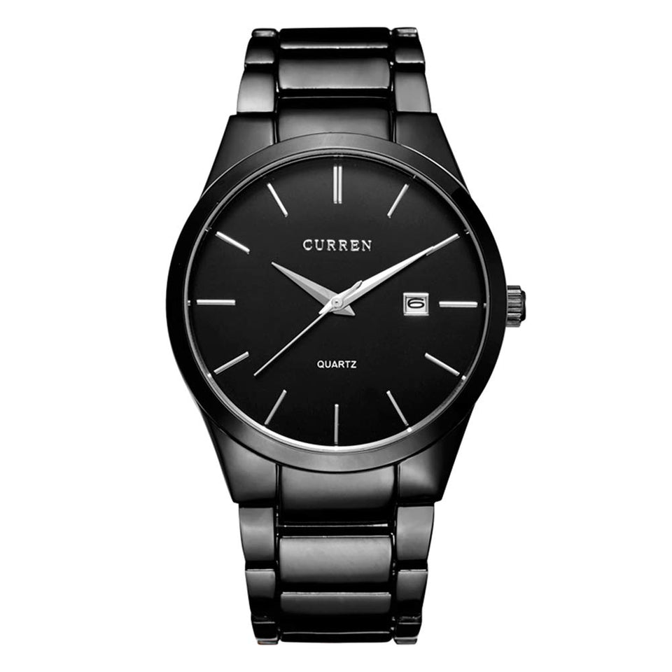 CURREN Reloj Para Hombres Diseño Ejecutivo Exclusivo Fechador Automático