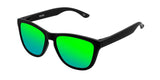Hawkers Carbon Black Emerald One Gafas de Sol Unisex, color Negro
