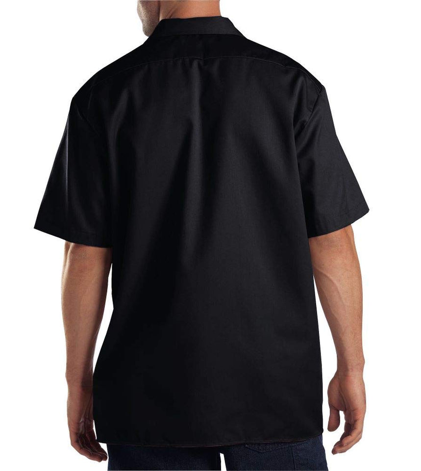 Dickies Camisa de Trabajo de Manga Corta para Hombre