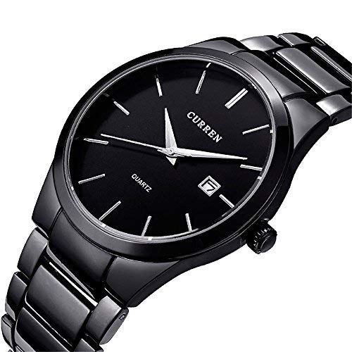 CURREN Reloj Para Hombres Diseño Ejecutivo Exclusivo Fechador Automático