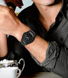 CURREN Reloj Para Hombres Diseño Ejecutivo Exclusivo Fechador Automático