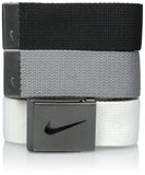 Nike SG - Hebilla para hombre con tres correas intercambiables para cinturón