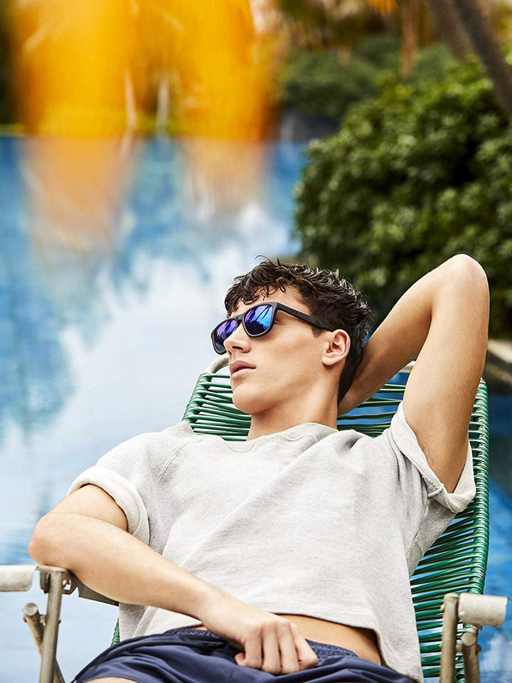Hawkers Carbon Black Sky One Gafas de Sol Unisex, color Negro