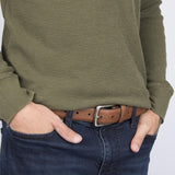 Columbia Trinity cinturón de piel casual